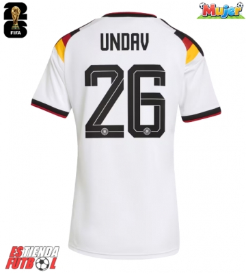Alemania Deniz Undav #26 Primera Equipación Mujer Mundial 2026 Manga Corta